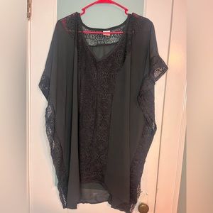 Women’s Merona black swim suit cover up